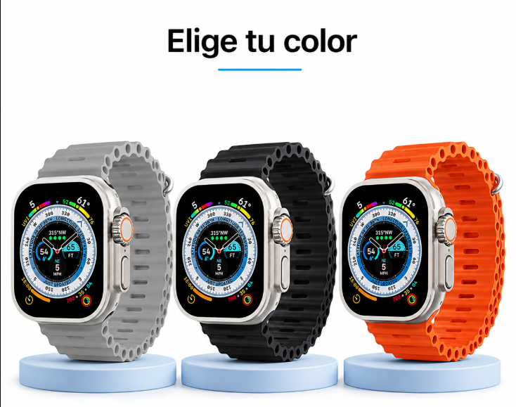 Vista del Smartwatch 8 Ultra